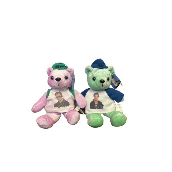 *NSYNC Vintage Limited Edition Rare Bear Cubs Chris and Joey - Picture 1 of 5